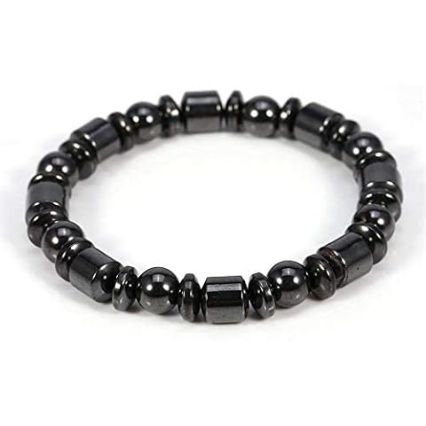 Magnetic Weight Loss Bracelet, Health Bracelet, Titanium Steel Bracelet, Stylish Slimming Bracelet, Jewellery, Black, Stone Bracelet, Healthcare Magnetic Field Therapy Bracelet Cover
