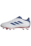 adidas Unisex-Adult Goletto IX Firm Ground/Multi Ground, White/Team Royal Blue/Better Scarlet, 10