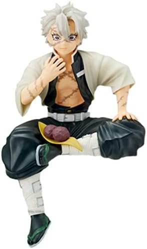 SELVGEE Figura de anime de Demon Slayer de Noodle Stopper (sanemi)
