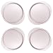 Produktbild CHEFMADE Schichten Kuchen Pan Set, 8-zoll 4Pcs Non-Stick Runde Regenbogen Kuchen Backformen für Ofen Backen (Champagne Gold)