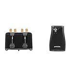 Proctor Silex 4-Slice Extra-Wide Slot Toaster, Black (24215) & Power Electric Automatic Can Opener with Knife Sharpener, Twist-off Easy-Clean...