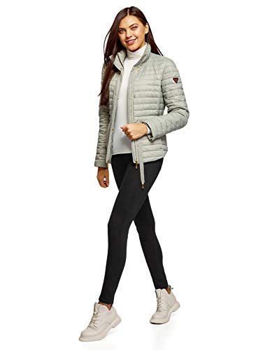 Oodji Ultra Donna Jeggings Basic, Nero, 28W / 32L