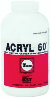 Thoro T1668 Quart Acryl 60 Liquid Admixture by Thoro