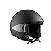 Westt Rover - Casco Moto Jet Negro Mate Scooter Vespa Chopper +...