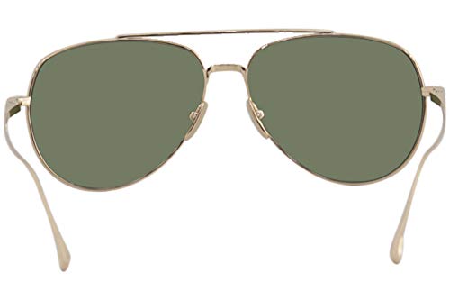 Dita FLIGHT Sunglasses 004 7804 G-12K-MIR Gold w/ Vintage Green-Silver Fla Aviator Sunglasses for Unisex Adults4