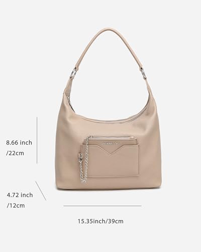 Image of NEWBELLA Small Shoulder Bags for Women - Trendy Underarm Purse & Crossbody Handbag for Daily Commute & Evening