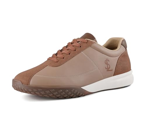 Image of LOUIS STITCH Men's Casual Lightweight Lace-Up Low-Top Sneakers for Men| Cushioned Comfort | Lightweight & Comfortable Casual Lace-Up Shoes | LSP-SNK-AVI-Lace-Ups
