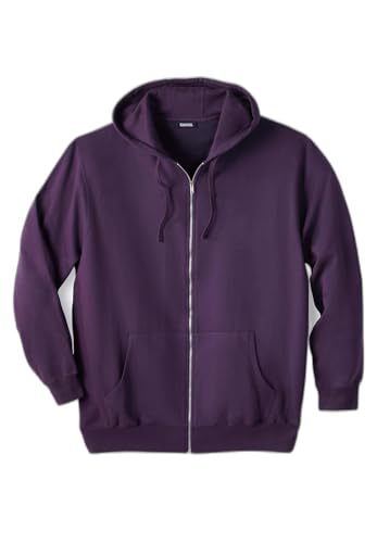 Image of KingSize Men's Big & Tall Fleece Zip-front Hoodie Jacket