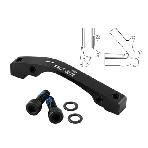 プレミアムアルミニウム合金ディスクブレーキ変換サイクリングロードバイクブレーキコンバーターを強化するための信頼性マウントアダプター