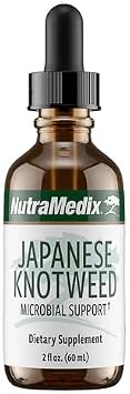 NutraMedix Japanese Knotweed Supplement - Natural Source of Resveratrol & Polyphenols for Broad-Spectrum Microbial & Tick Immune Support - Bioavailable Antioxidant & Heart Health Tincture 2 Fl oz