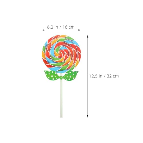 Large Fake Candy Ornament for Festive Photos (16CM)