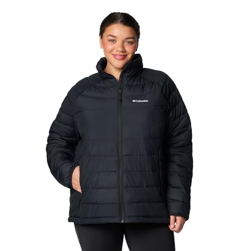Columbia Powder Lite II Damenjacke mit durchgehendem Reißverschluss – Ansicht 5