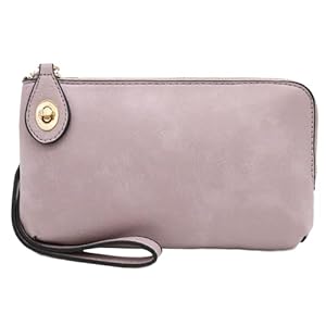 LOVESOME Women’s Small Crossbody Bag Wristlet Clutch