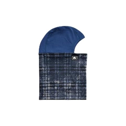 Turtle Fur Youth Shellaclava Comfort Shell UV Fleece Lined Neck Warmer Helmet Liner Winter Balaclava Hood, Ages 7-12, Shepherd's Plaid Cover