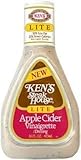 Kens Steak House Lite Apple Cider Vinaigrette Dressing, 16 Ounce (Pack of 3)