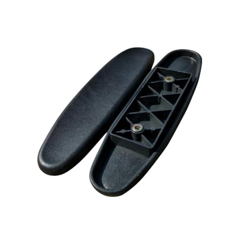 Amagogo Office Chair Armrest Replacement Pads Caps Accessories with Mounting Hole,Convenient Assemble Sturdy Universal 1 Pair