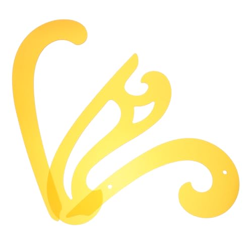 DOITOOL 3Pcs French Curve Ruler Set for Fashion Design Flexible Templates for Crafting Sewing and Drawing Stencils Essential Tools for Pattern Makers and Graphic Artists