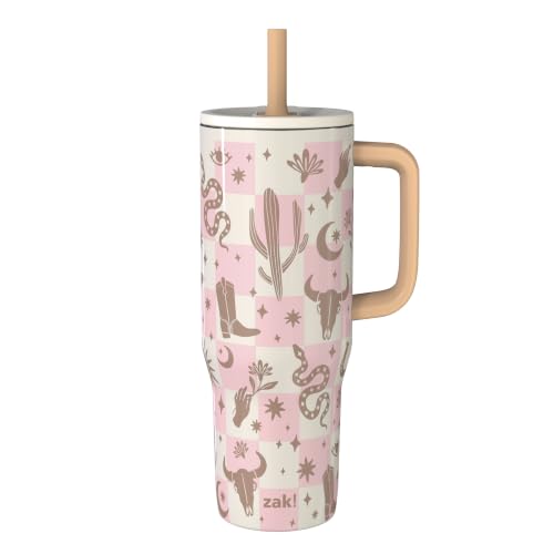 Image of Zak Designs Desert Dreams 30 oz Spill-Proof Insulated Travel Tumbler