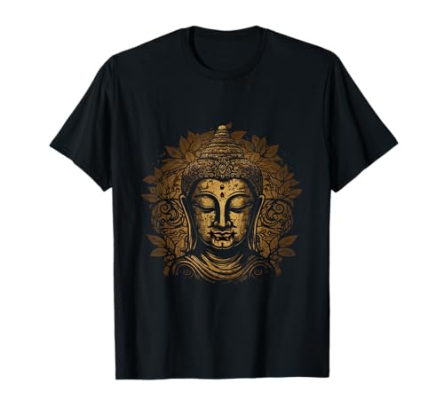 Namaste - Estatua de Buda Zen Yoga Meditación Gautama Buda Camiseta