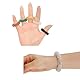 JZK 10 x Massage Ring + 2 x Handgelenk Massage Ring, Chinesische Medizin Finger Massage Ring für Teens, Anti Stress, Erwachsene, Wellnessmassage zur Entspannung
