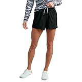 HUK womens Pursuit Volley Short, Quick-dry Fishing for Women Board Shorts, Black, Medium US