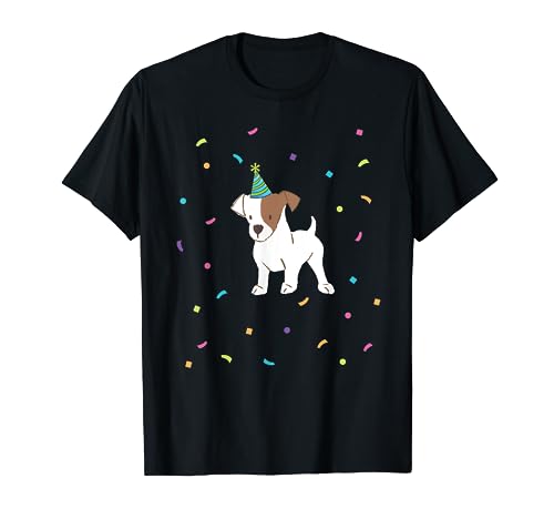 Jack Russell Dog Shirt Birthday Gifts TShirt Party Terrier