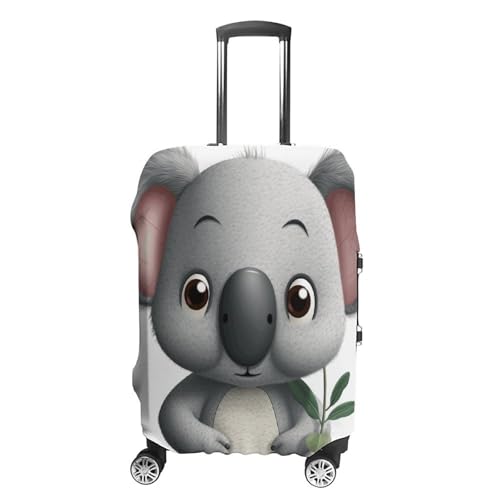 Luggage Cover Elastic Suitcase Cover Anti-Scratch Suitcase Covers Travel Cartoon Koala Luggage Covers Luggages Protector for Travel Adult Luggages Decorative 18-32 Inch