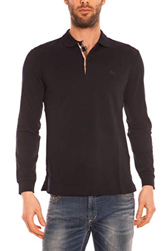 Preisvergleich Produktbild BURBERRY - Herren Polo 3982167 Blue Oxford ML S