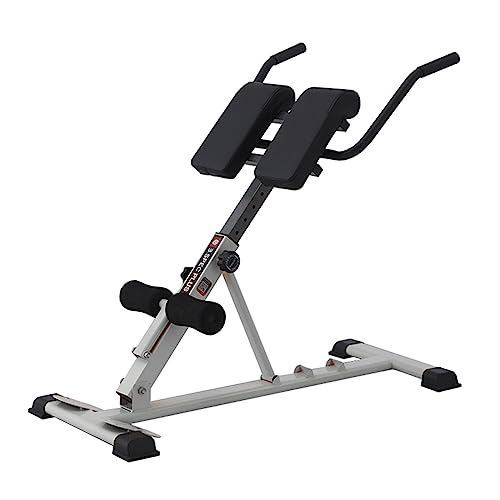 Silla romana plegable de hiperextensión, banco de extensión de respaldo resistente para espalda baja, flancos y abdominales para entrenamiento en casa
