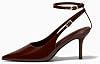Tacones Kitten Slingback para Mujer con Punta Cerrada y Tobillera, para Trabajo y Vestidos 8