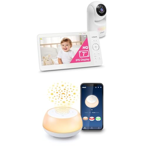Image of Bundle of VTech Baby Monitor Advanced HQ Max + BC8213 V-Hush Junior Sleep Training Soother