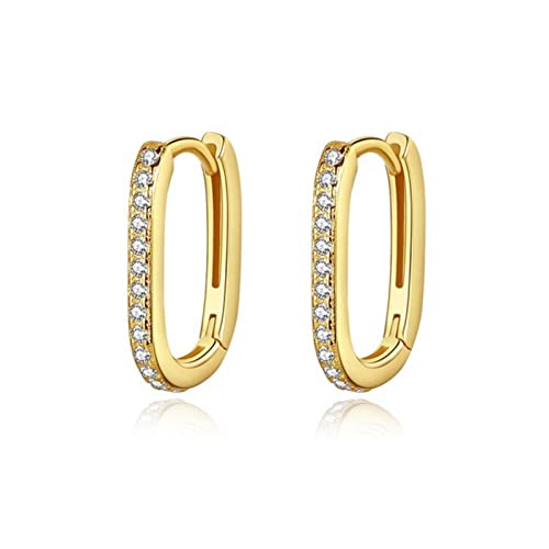 Boucles d'oreilles argent 925 breloques CZ pour style quotidien