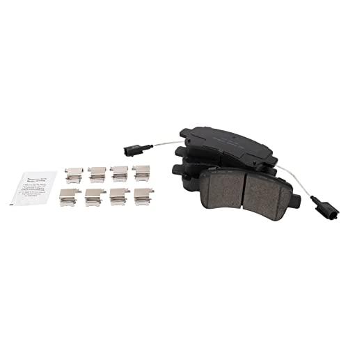 Image of TRQ Rear Brake Pad and Rotor Set Ceramic Vented Rotors Compatible with 2014-2021 Ram ProMaster 1500 2500 3500