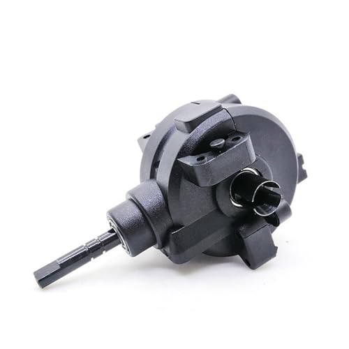 Aluminum 7075 Alloy Transmission Case + 40Cr Steel Transmission Gear Set for LOSI 1:24 Micro-B 2WD Buggy RTR-LOS00007 / 1:28 Micro-T 2S 2WD RTR Stadium Truck-LOS-1392 Upgrades - Silver