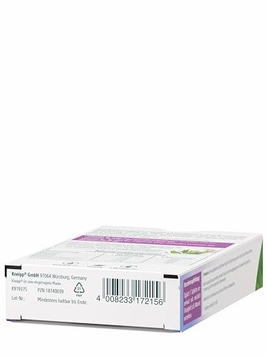 Kneipp Baldrian 1.000 mg Tabletten - Nahrungsergänzung bei Unruhezuständen und Stress durch Konflikte, Lärm, Zeit- und Erfolgsdruck sowie nervös bedingten Einschlafstörungen - 30 Tabletten