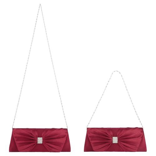 Image of Goclothod Evening Clutch Handbag Women Fashion Crossbody Shoulder Bag Chain Purse