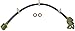 Dorman H620509 Front Passenger Side Brake Hydraulic Hose Compatible with Select Ford / Lincoln Models