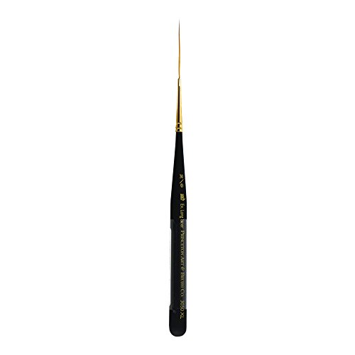 Image of Princeton Mini-Detailer Liner Brush, Synthetic, Short Handle, Size 30 /0 inch, 1 Count