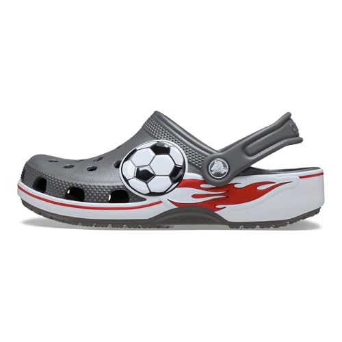 Crocs Classic Soccer Band Clog K, Zuecos Unisex niños