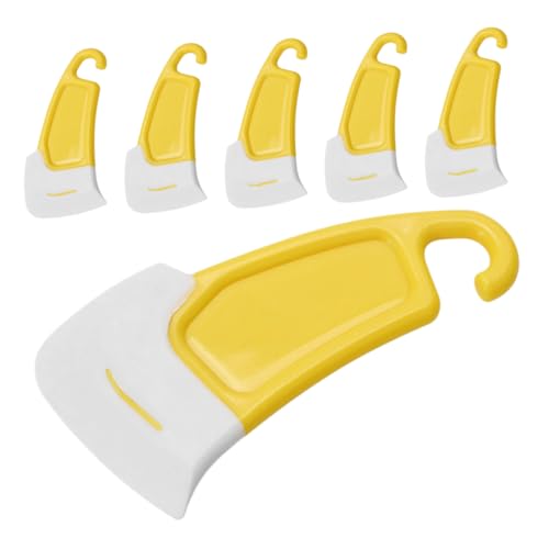 LABRIMP 6 Piezas Rascador de Silicona Cocina de Flexible y Antiadherente Limpiar Ollas Sartenes y Superficies Resistente Calor