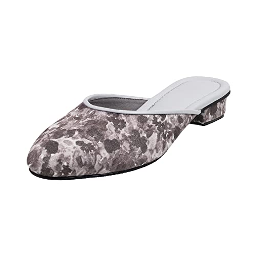 Mochi Womens Synthetic Grey Slip Ons (Size (5 UK (38 EU))