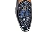Xposed Mens Glitter Tassel Loafers Navy Blue [EL0775-NAVY-10UK] #5
