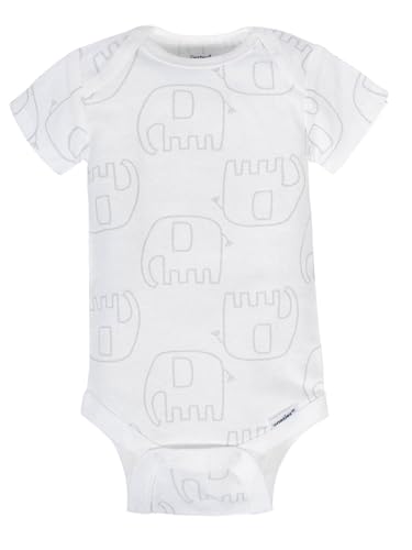Image of Gerber unisex baby 8-pack Short Sleeve Onesies Bodysuits and Toddler T Shirt Set