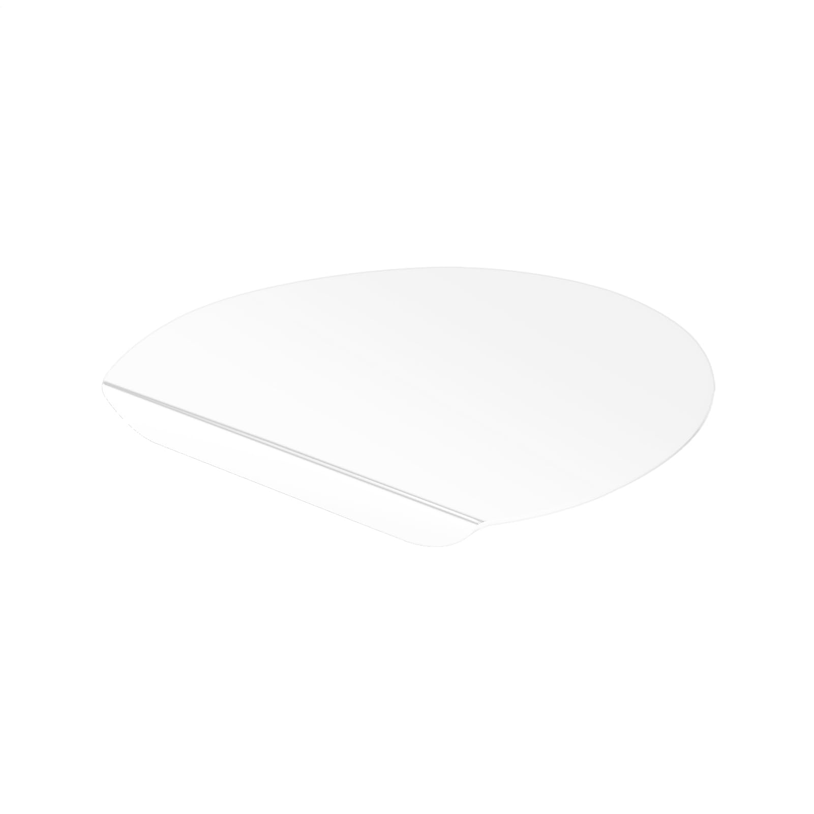 Planche à découper avec rebord en acrylique transparent antidérapant pour table cuisine