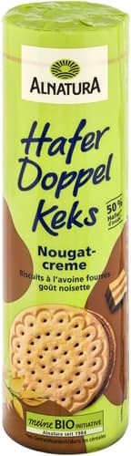 Alnatura Bio Hafer Doppelkeks Nougat 330 g