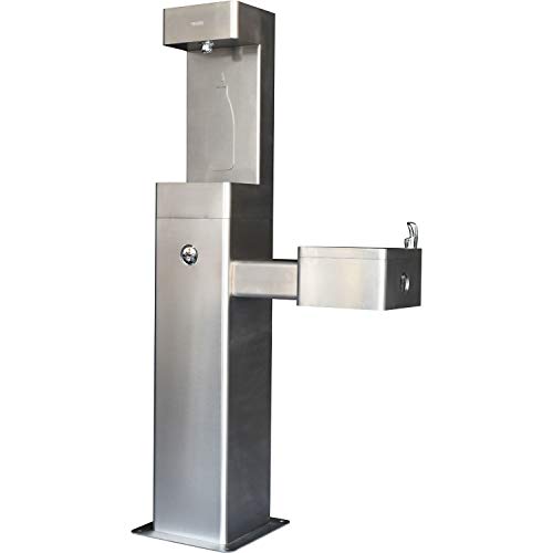 Global Industrial Outdoor Drinking Fountain