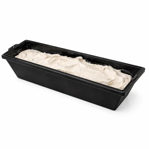 14 Plastic Drywall Mud Pan Large Joint Compound Pan for Taping & Finishing | Lightweight Easy-Clean No-Rust Mud Pan for Drywall Tools (1)