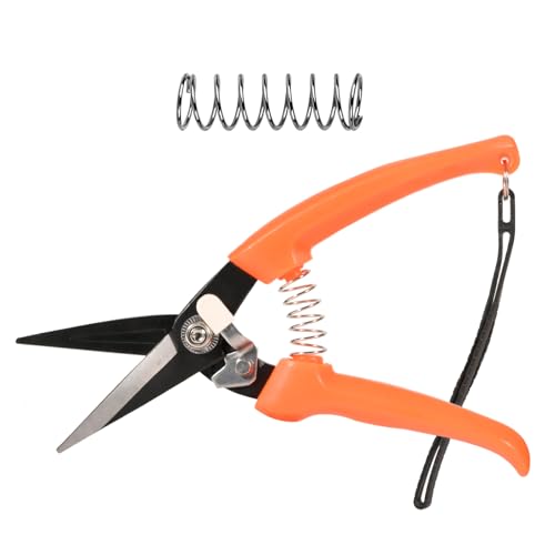 CRNHIGY Professional Sheep Hoof Trimmer Scissors, Versatile Sheep Hoof Trimmer for Sheep, Goats and Alpacas with Non-Slip Handles for Safe and Precise Hoof Trimming (8 Inch)