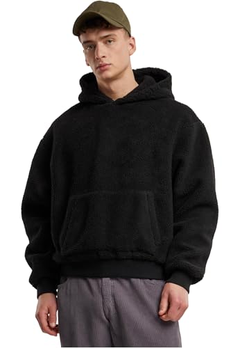 Urban Classics Oversized Teddy Hoody contre le froid vêtement ample confort