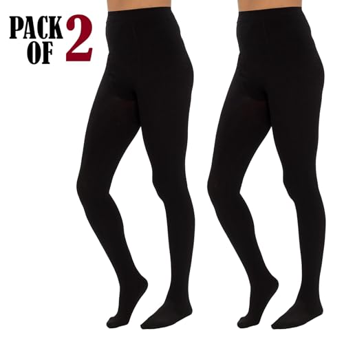 Mallas térmicas elásticas A2Z con forro polar: el paquete de 2 leggins más suaves tallas S-L 2